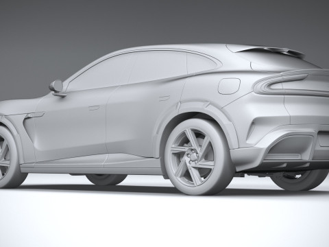 Xiaomi YU7 2025 3D Model