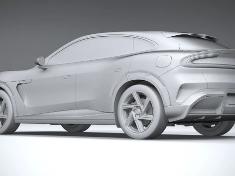 Xiaomi YU7 2025 3D Model