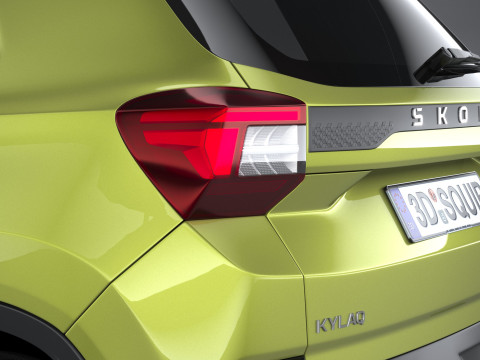 Skoda Kylaq 2025 3D Модель