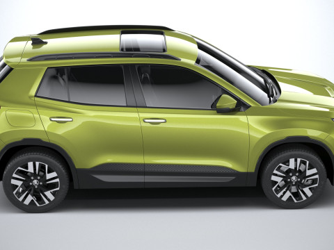 Skoda Kylaq 2025 3D Модель