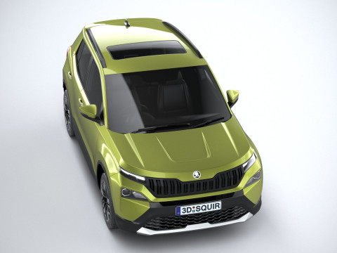 Skoda Kylaq 2025 3D Модель