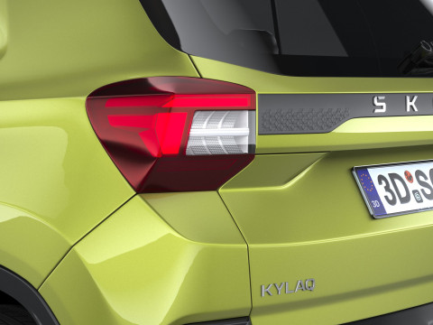 Skoda Kylaq 2025 3D Модель