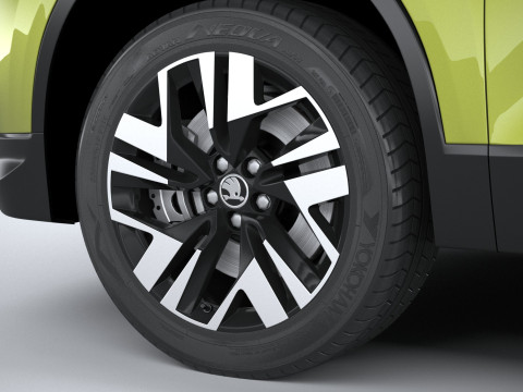 Skoda Kylaq 2025 3D Модель