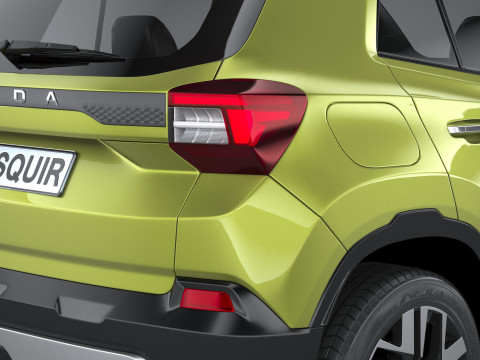 Skoda Kylaq 2025 3D Модель