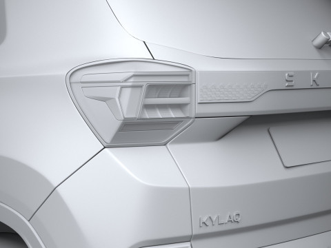 Skoda Kylaq 2025 3D Модель