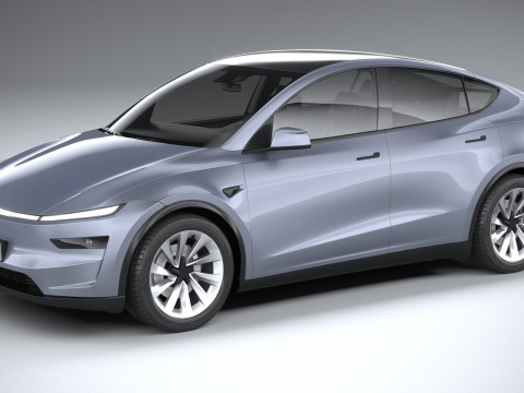 Tesla Model Y 2025 Model 3D