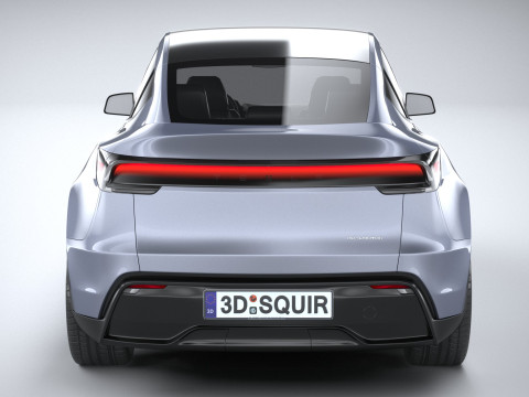 Tesla Model Y 2025 3D Model
