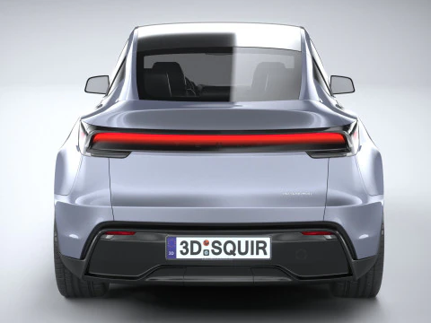 Tesla Modelo Y 2025 Modelo 3D