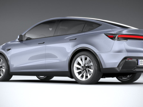 Tesla Model Y 2025 3D Model