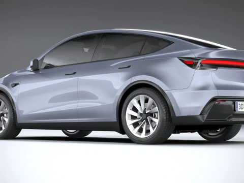 Tesla Modelo Y 2025 Modelo 3D