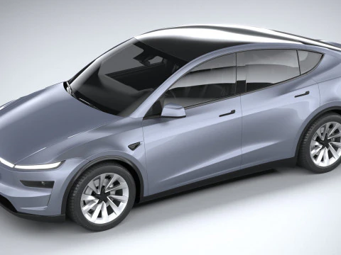 Tesla Modelo Y 2025 Modelo 3D