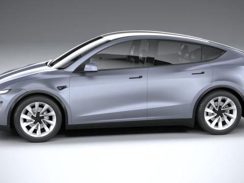 Tesla Model Y 2025 3D Model