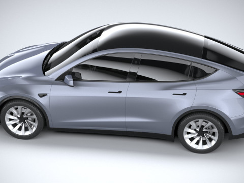 Tesla Model Y 2025 3D Model