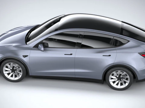 Tesla Modelo Y 2025 Modelo 3D