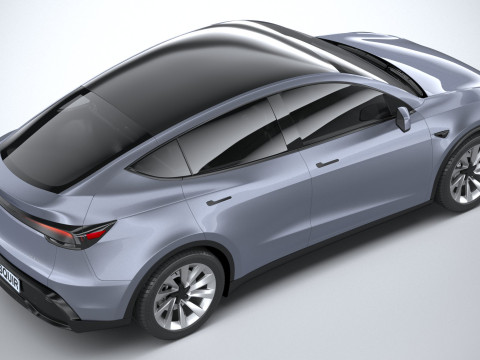 Tesla Model Y 2025 3D Model