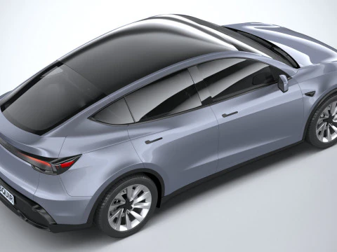 Tesla Modelo Y 2025 Modelo 3D