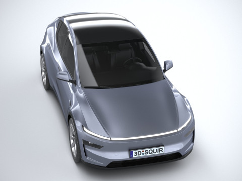 Tesla Model Y 2025 3D Model