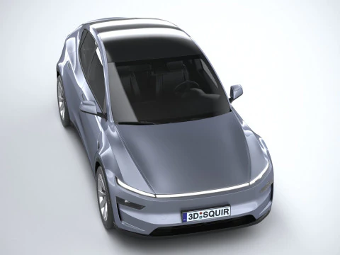 Tesla Modelo Y 2025 Modelo 3D