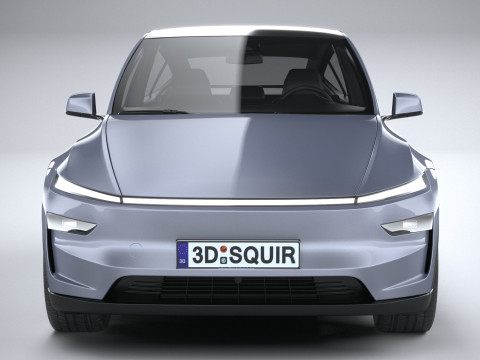 Tesla Model Y 2025 3D Model