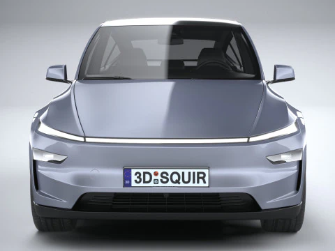 Tesla Modelo Y 2025 Modelo 3D