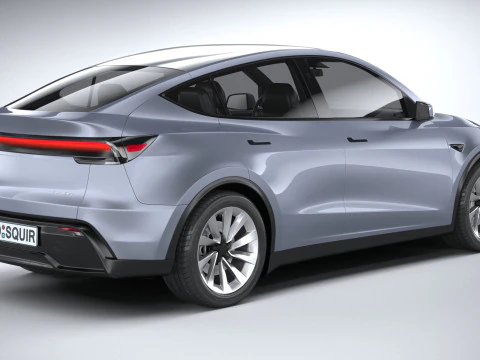 Tesla Modelo Y 2025 Modelo 3D