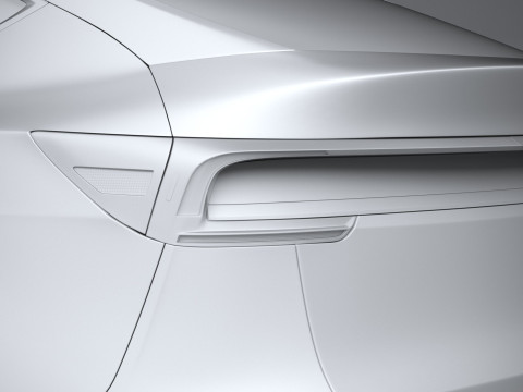 Tesla Model Y 2025 3D Model