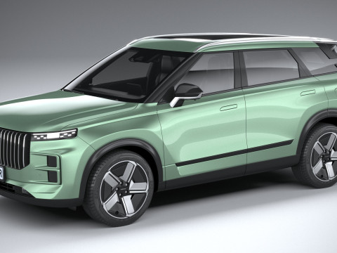 Jaecoo 7 2025 3D Model