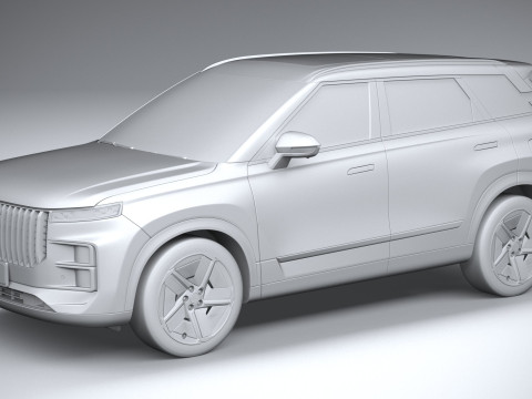 Jaecoo 7 2025 Modello 3D