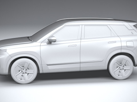 Jaecoo 7 2025 Modello 3D