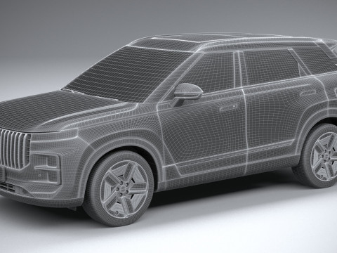 Jaecoo 7 2025 Modello 3D