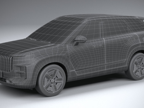 Jaecoo 7 2025 Modello 3D