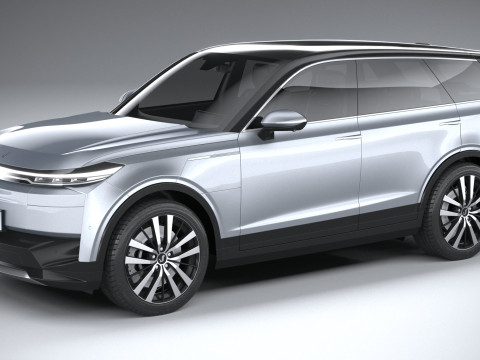 Generic SUV v1 2025 3Dモデル