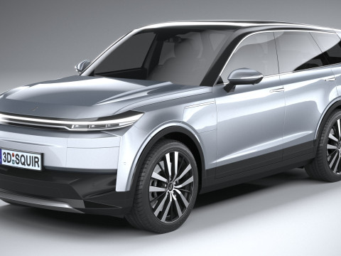 Generic SUV v1 2025 3D Model