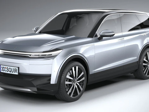 Generic SUV v1 2025 3D Model