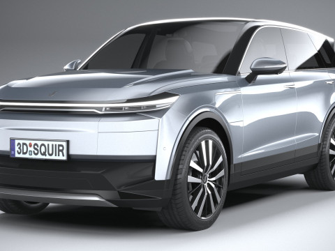 Generic SUV v1 2025 3D Model