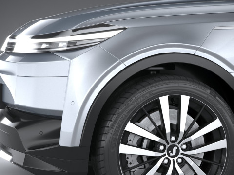 Generic SUV v1 2025 3D Model