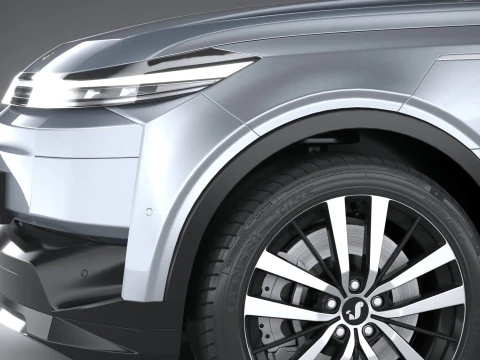 Generic SUV v1 2025 3D Model