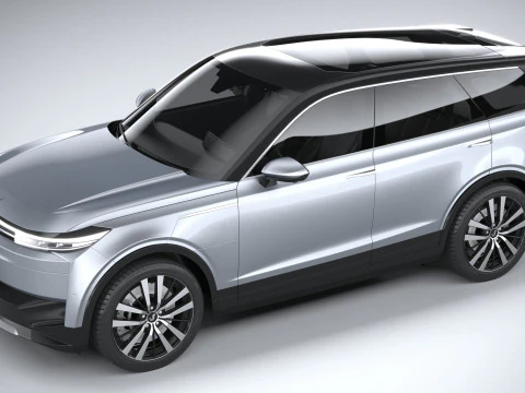 Generic SUV v1 2025 3D Model