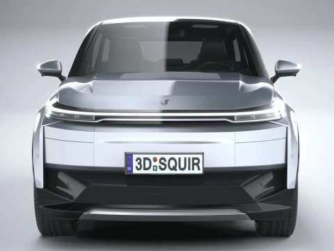 Generic SUV v1 2025 3D Model