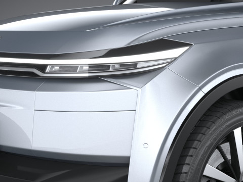 Generic SUV v1 2025 3D Model