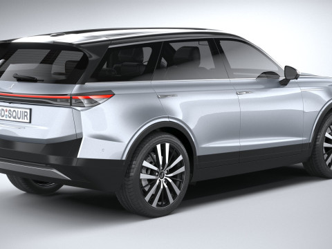 Generic SUV v1 2025 3D Model