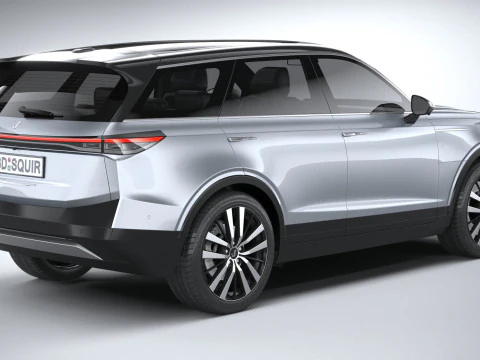 Generic SUV v1 2025 3D Model