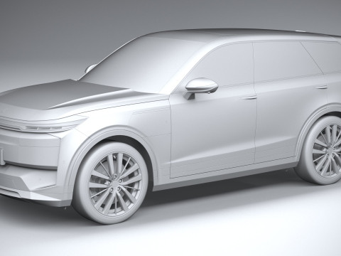 Generic SUV v1 2025 3D Model