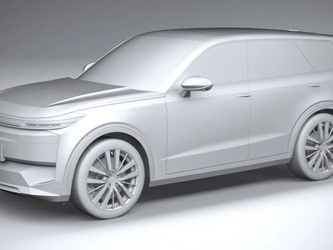 Generic SUV v1 2025 3D Model