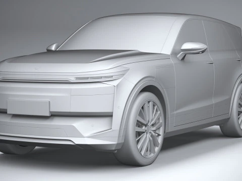 Generic SUV v1 2025 3D Model