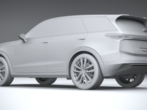 Generic SUV v1 2025 3D Model