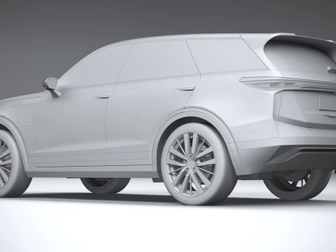 Generic SUV v1 2025 3D Model