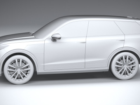 Generic SUV v1 2025 3D Model