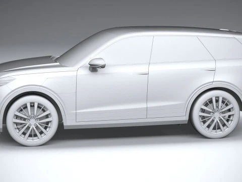 Generic SUV v1 2025 3D Model