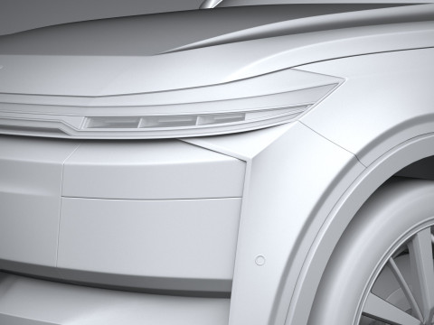 Generic SUV v1 2025 3D Model